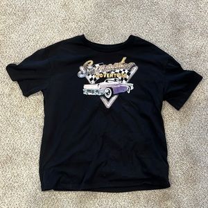 Art class kids L car shirt